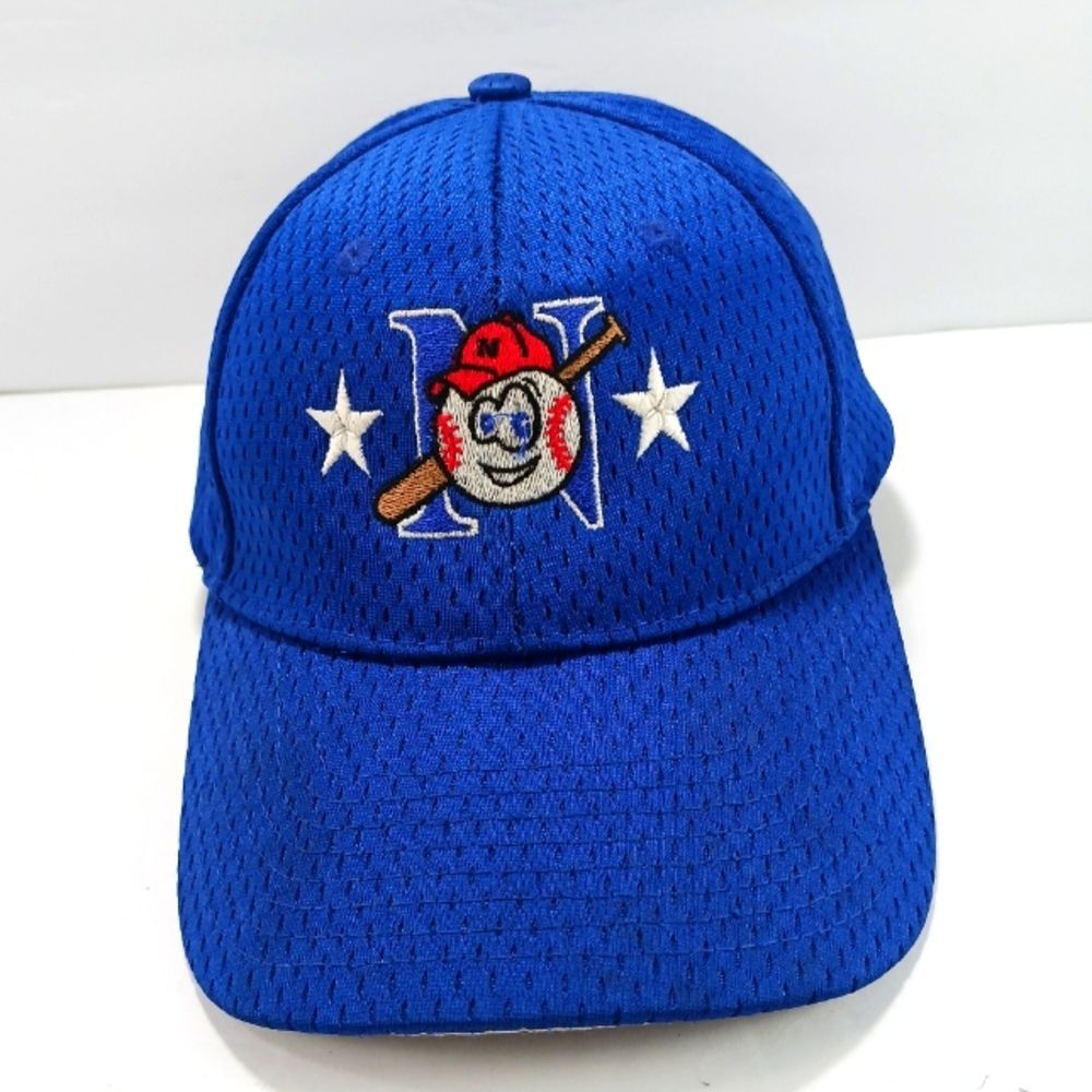 Pacifica Headwear Blue and Black Cap Hook Loop Youth 805M NWOT Baseball.........